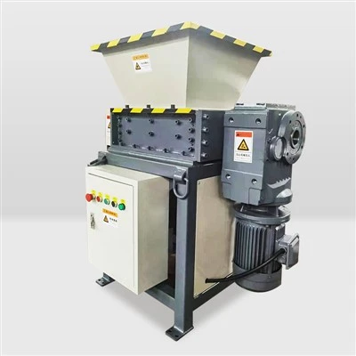 Meaisín shredder scrap plaisteach
